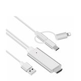  Dây Cáp MHL Beecube 3 in 1 