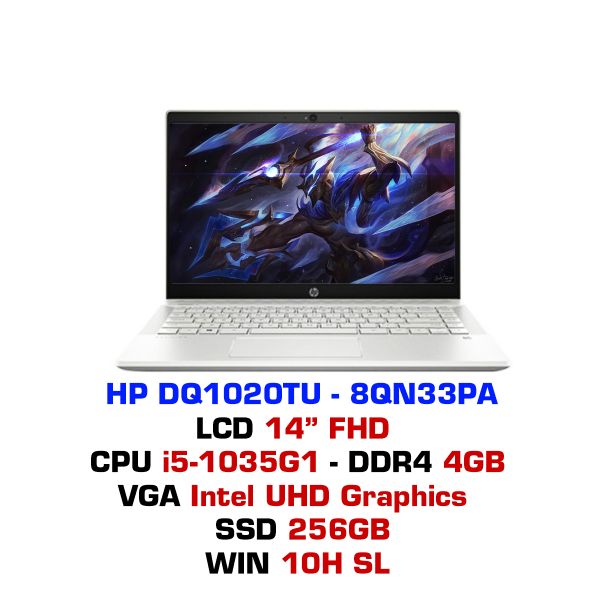  Laptop HP 14S DQ1020TU 8QN33PA 