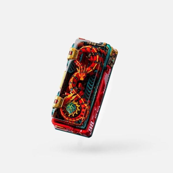 Keycap Dwarf Factory Mc. Long Red Lunar