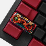  Keycap Dwarf Factory Mc. Long Red Lunar 