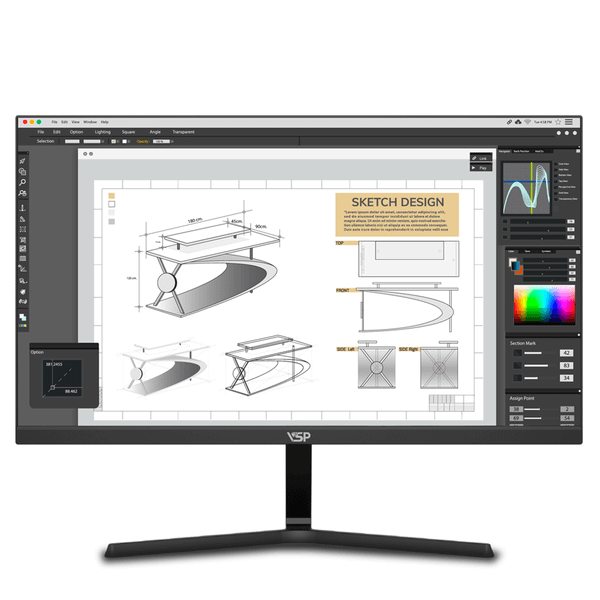 Màn hình VSP IP2706SG 27" IPS 100Hz