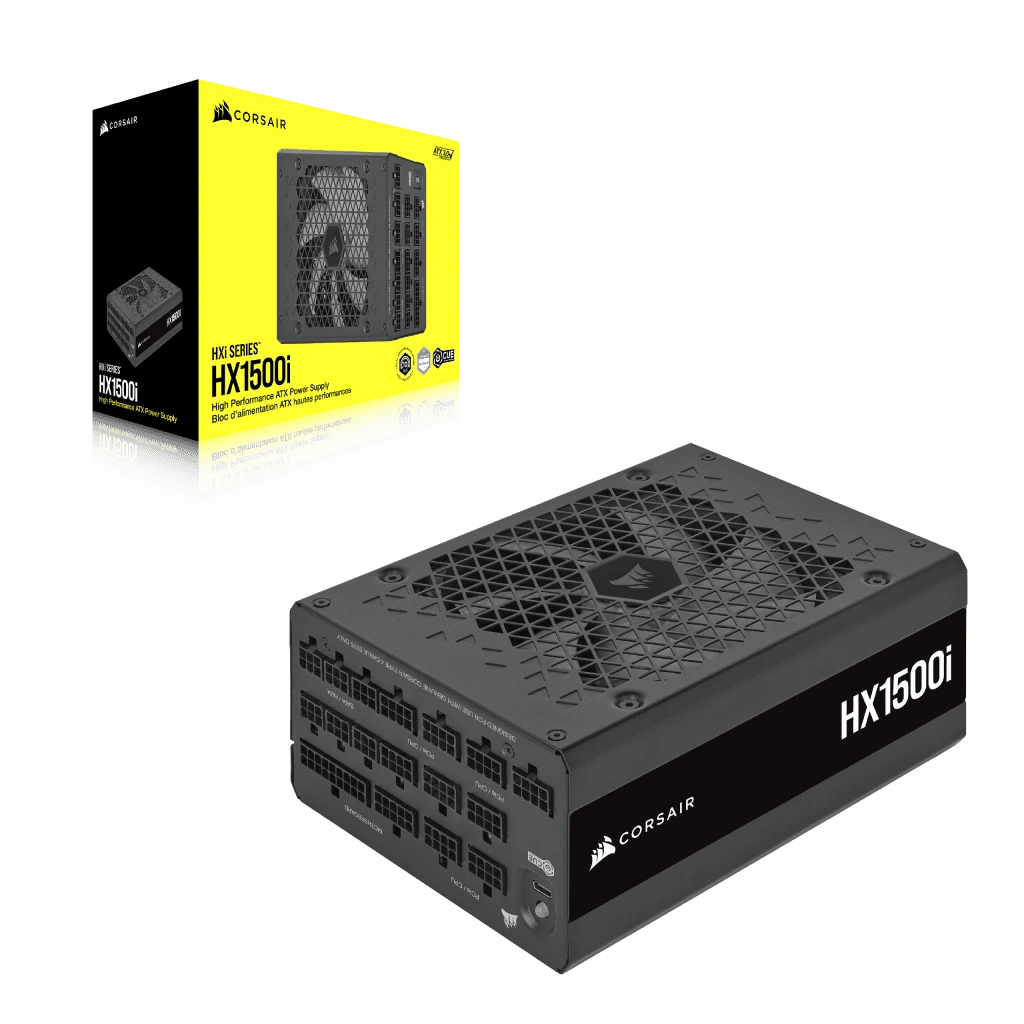 Nguồn máy tính Corsair HX1500i - 80 Plus Platinum - Full Modular (1500W) (CP-9020261-NA)