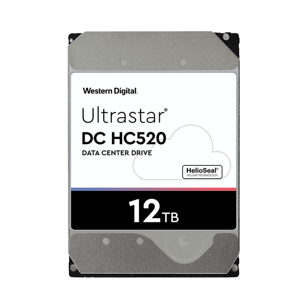  Ổ Cứng HDD Enterprise Western Digital Ultrastar DC HC520 12TB (HUH721212ALE604) 