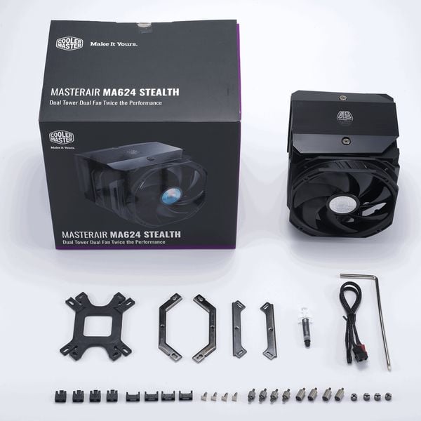  Tản nhiệt Cooler Master MASTERAIR MA624 STEALTH 