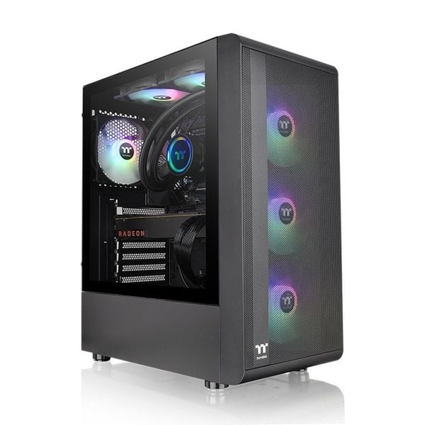 Vỏ máy tính Thermaltake S200 TG ARGB Black - Mid Tower