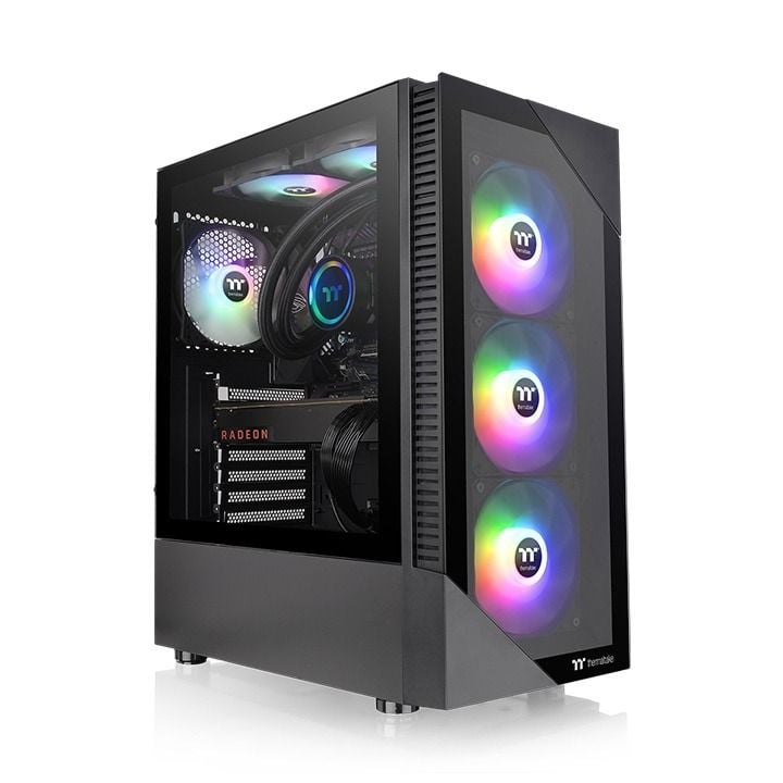 Vỏ Máy Tính Thermaltake View 200 Tg Argb Black - Mid Tower