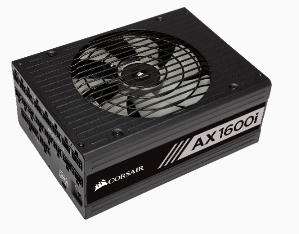  Nguồn máy tính Corsair AX1600i - 80 Plus Titanium - Full Modular (1600W) (CP-9020087-NA) 