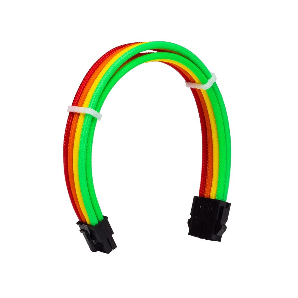Phụ Kiện Dây Cable Sleeving 8 Pin Cpu Rainbow