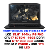  Laptop Gaming ACER Predator Helios 300 PH315-51-759Y 