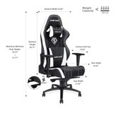  Ghế Anda Seat Spirit King V2 Black/White 