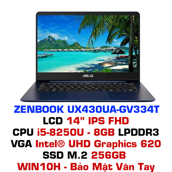  Laptop Asus ZenBook UX430UA GV334T 