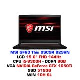  Laptop Gaming MSI GF63 Thin 9SCSR 829VN 