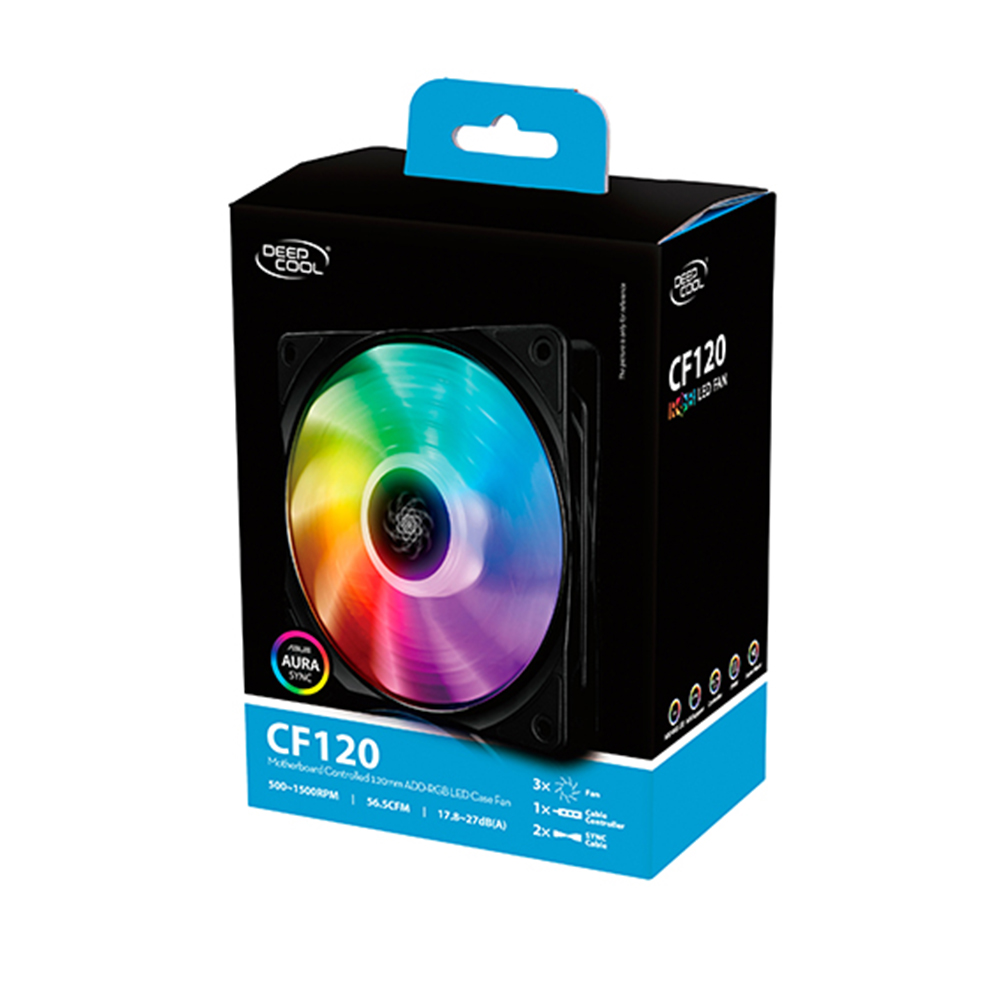 DEEPCOOL CF 120 - FAN RGB ( CF120 ) – GEARVN.COM
