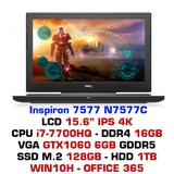  Laptop Gaming DELL Inspiron 7577 N7577C 