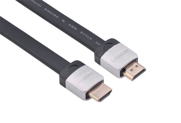  UGreen HDMI flat cable HD123 metal connectors 1.4 full copper 19+1 - HD123 