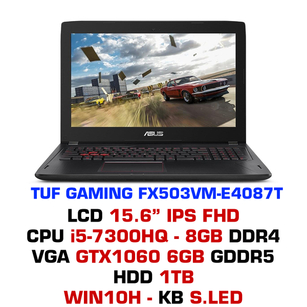 Laptop ASUS TUF Gaming FX503VM-E4087T 