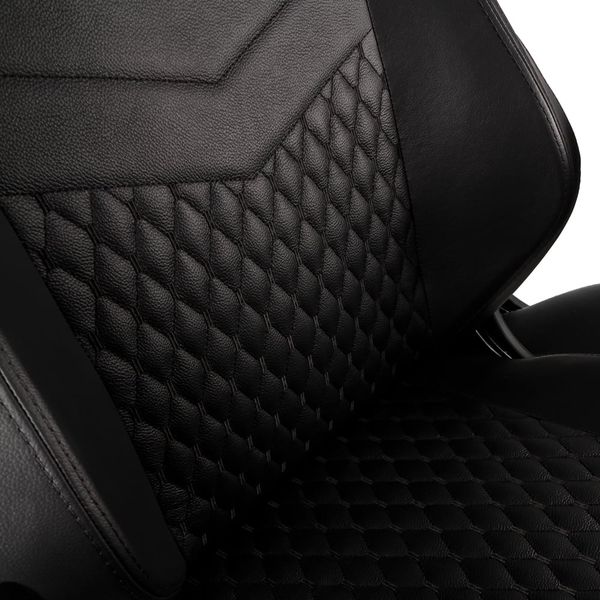  Ghế Noble Chair Hero Black (Real Leather) 