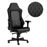  Ghế Noble Chair Hero Black (Real Leather) 