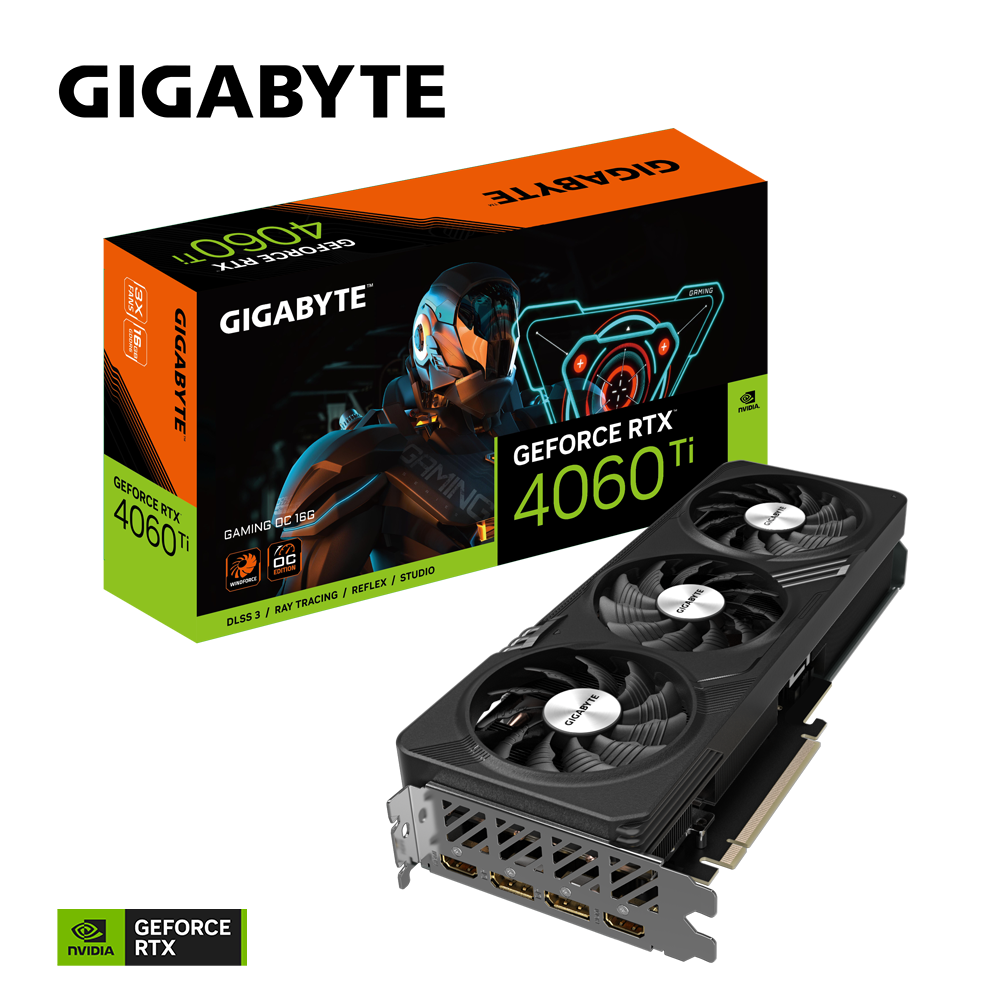 Card Màn Hình Gigabyte Geforce Rtx 4060 Ti Gaming Oc 16G (Gv - N406Tgaming - Oc - 16Gd)