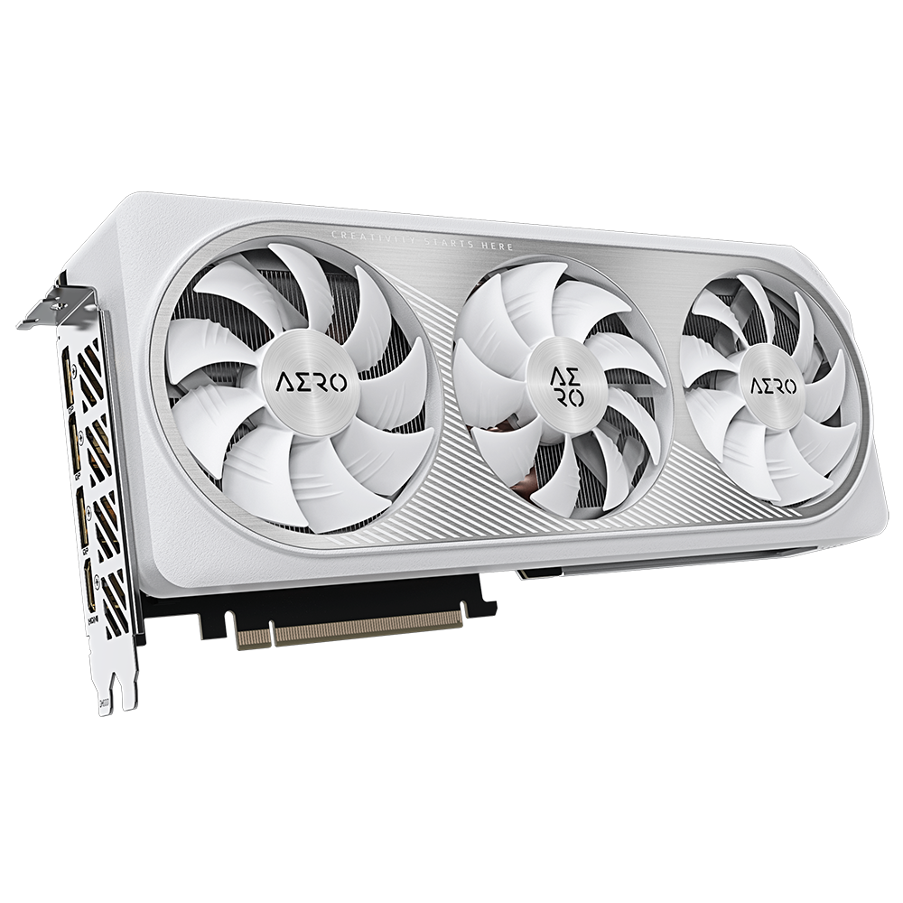  Card màn hình GIGABYTE GeForce RTX 4070 Ti SUPER AERO OC 16G (GV-N407TSAERO OC-16GD) 