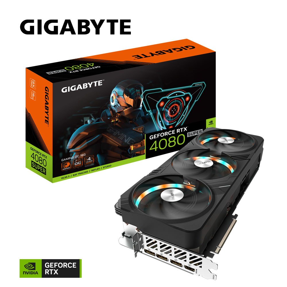 Card Màn Hình Gigabyte Geforce Rtx 4080 Super Gaming Oc 16G (Gv - N408Sgaming Oc - 16Gd)