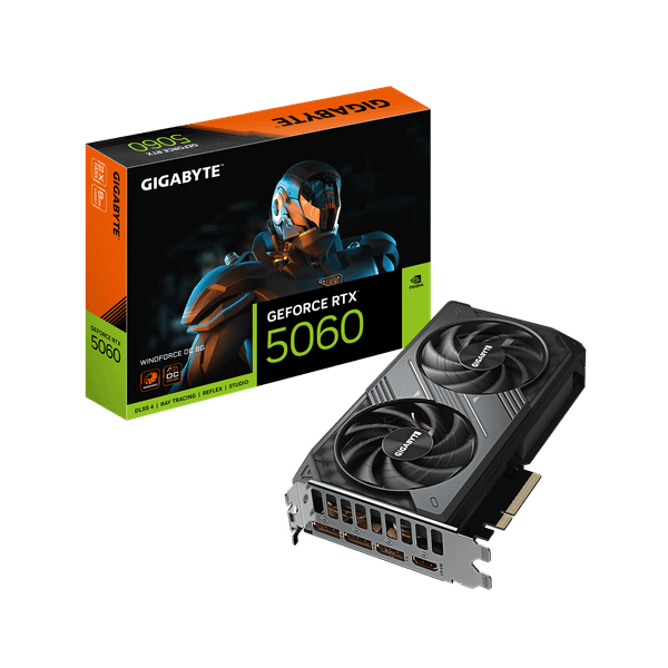  Card màn hình Gigabyte GeForce RTX 5060 Windforce OC 8GB 