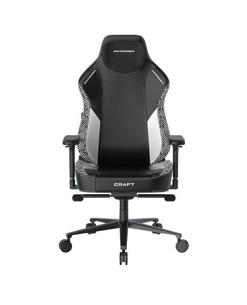 Ghế DXRacer Craft Pro Stripes1 Black White (GC/LCF23LTA/EMAZE)