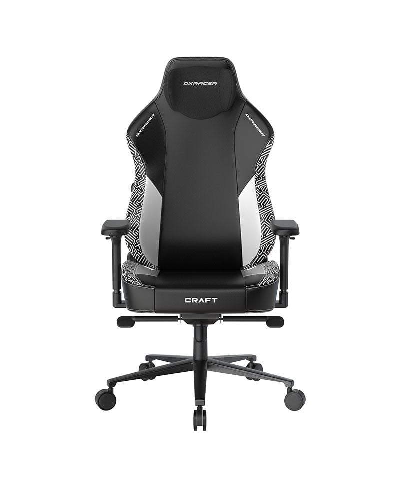 Ghế Dxracer Craft Pro Stripes1 Black White (Gc/Lcf23Lta/Emaze)