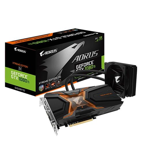  Gigabyte AORUS GeForce® GTX 1080 Ti Waterforce Xtreme Edition 11G 