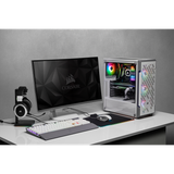  Vỏ máy tính Case Corsair 220T RGB Airflow White 