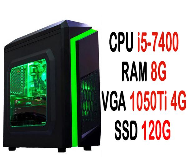  GEARVN eSports PC – GPE15 | i5 / 8G / 1050 Ti / 120G 