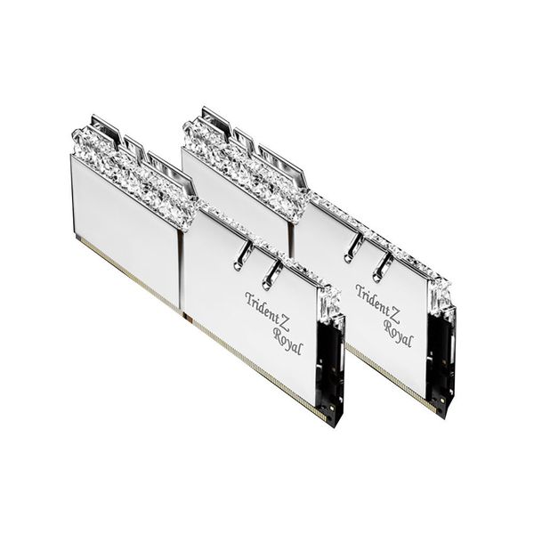  (16G DDR4 2x8G 3000) G.SKILL Trident Z Royal RGB SILVER CL16-18-18-38 