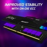  RAM Kingston Fury Beast RGB 32GB (1x32GB) bus 6000 DDR5 (KF560C36BBEA-32) 