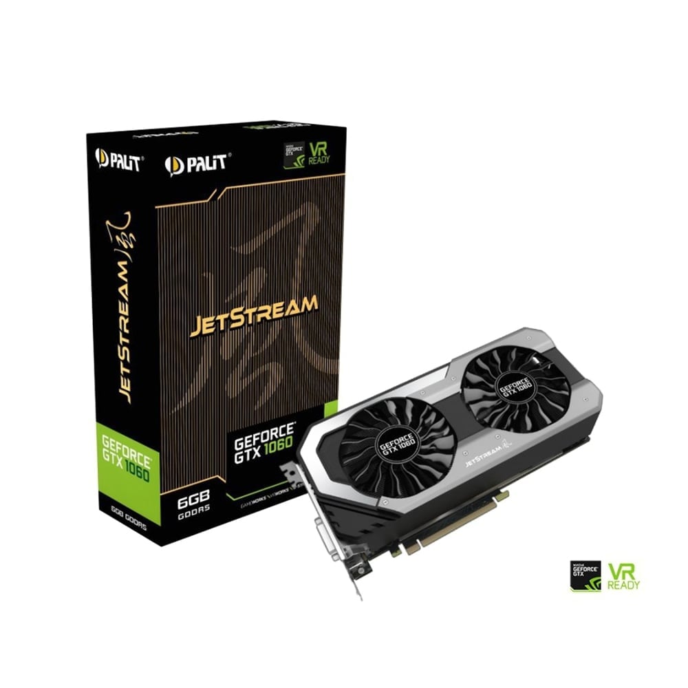 【極美品】PALIT JETSTREAM GTX1060 Palit徹底解剖!「GeForce GTX 1060 Super JetStream」レビュー