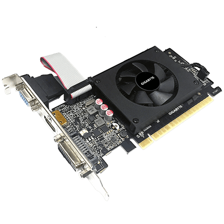  Card màn hình GIGABYTE GeForce GT 710 2GB (GV-N710D5-2GIL) 