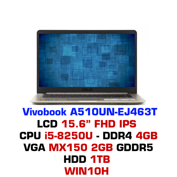  Laptop Asus Vivobook A510UN EJ463T Vàng 