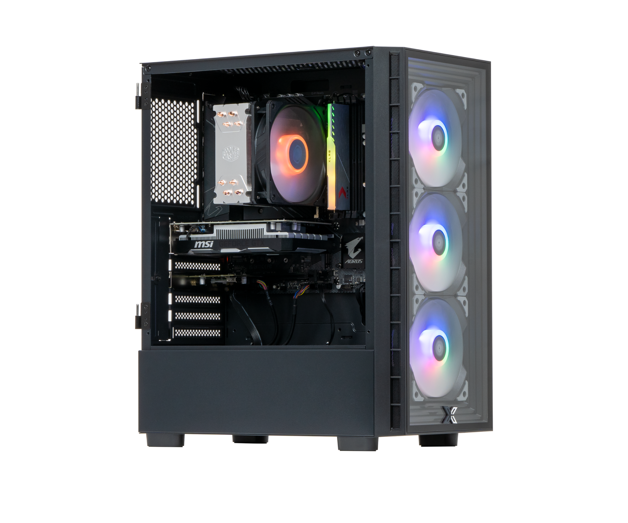 PC GVN Intel i3-12100F/ VGA RX 6600