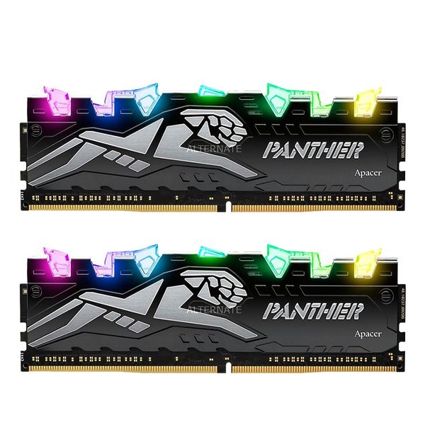  (16GB DDR4 2x8G 2666) RAM APACER Panther Rage RGB 