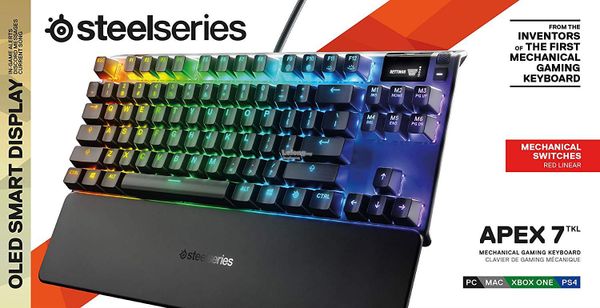  Bàn phím Steelseries Apex 7 TKL - Blue 