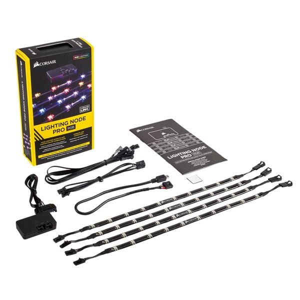 Bộ dây đèn chiếu sáng kèm điều khiển Corsair Lighting Node PRO (CL-9011109-WW)