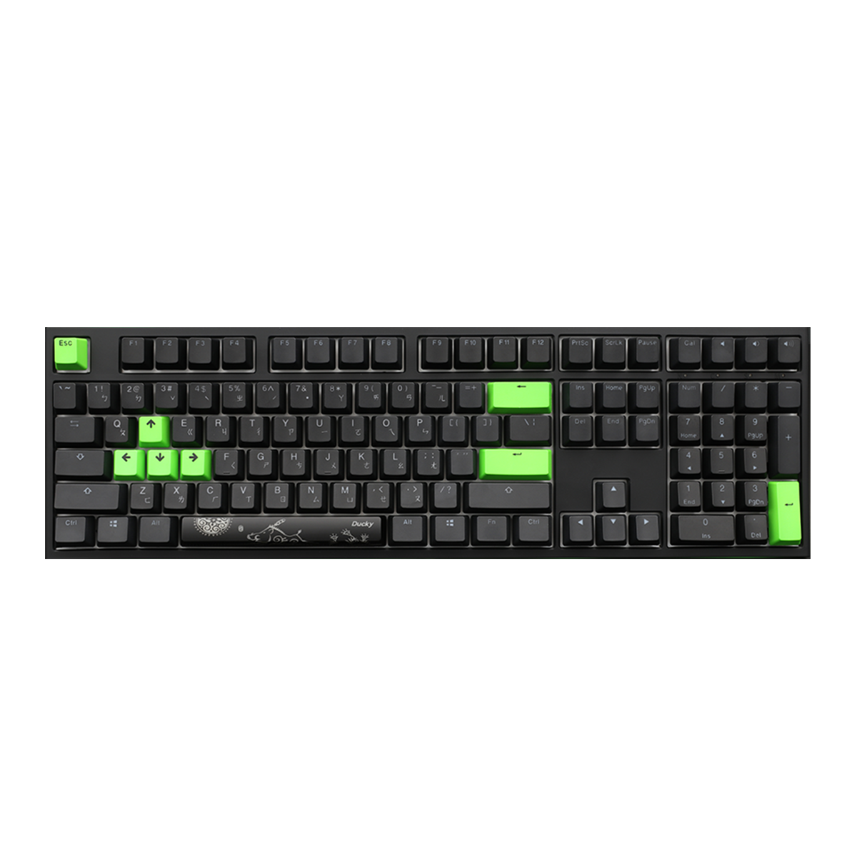 限定品 Ducky One2 Razer Edition 緑軸 キーボード Bàn phím Ducky One