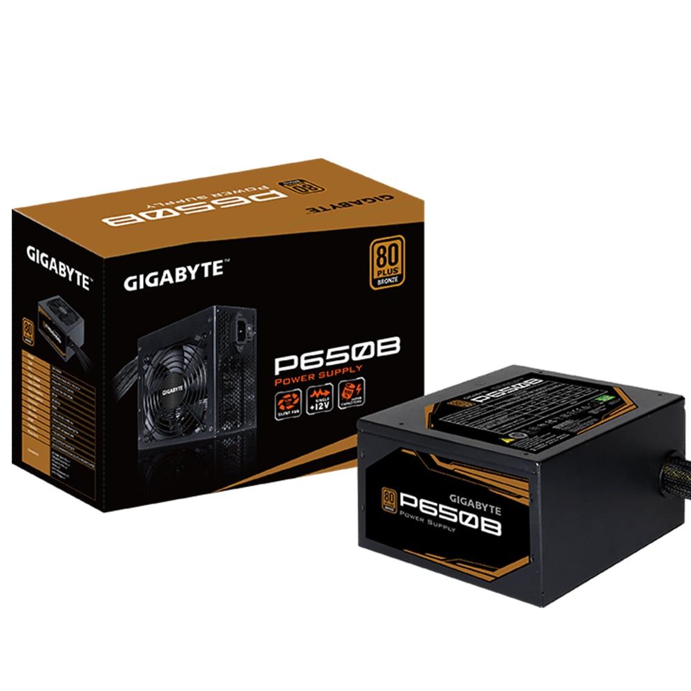 Nguồn Máy Tính Gigabyte P650B 80 Plus Bronze (650W)