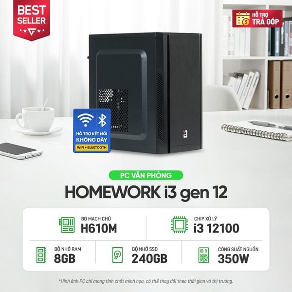  PC GVN Homework i3 12100 