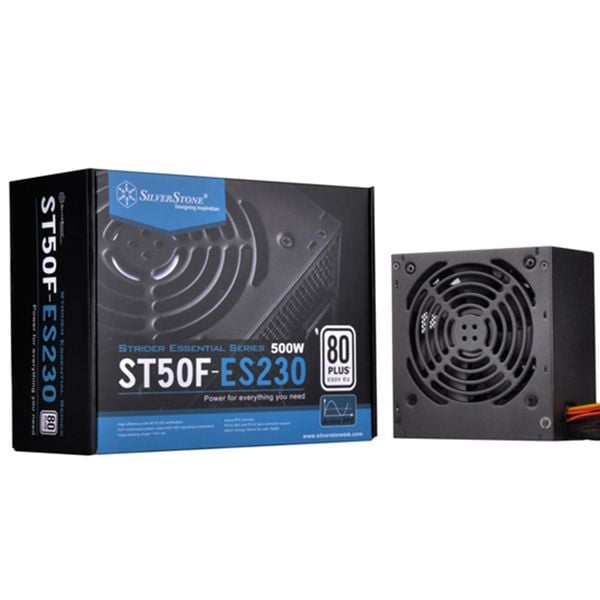  Nguồn máy tính SilverStone 500W ST50F-ES230 - 80 Plus (500W) 