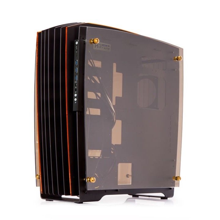 Vỏ Máy Tính Inwin H - Frame 2.0 Black/ Amber Led Light