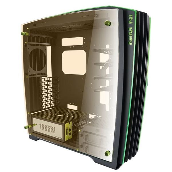  Vỏ máy tính InWin H-Frame 2.0 Black/ Green LED Light 