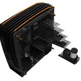  Vỏ máy tính InWin H-Frame 2.0 Black/ Amber LED Light 