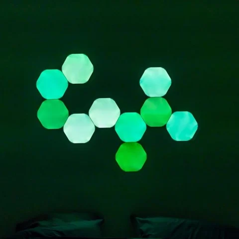  Đèn thông minh Nanoleaf Shapes Lục Giác 9 miếng (NL42-0002HX-9PK) 