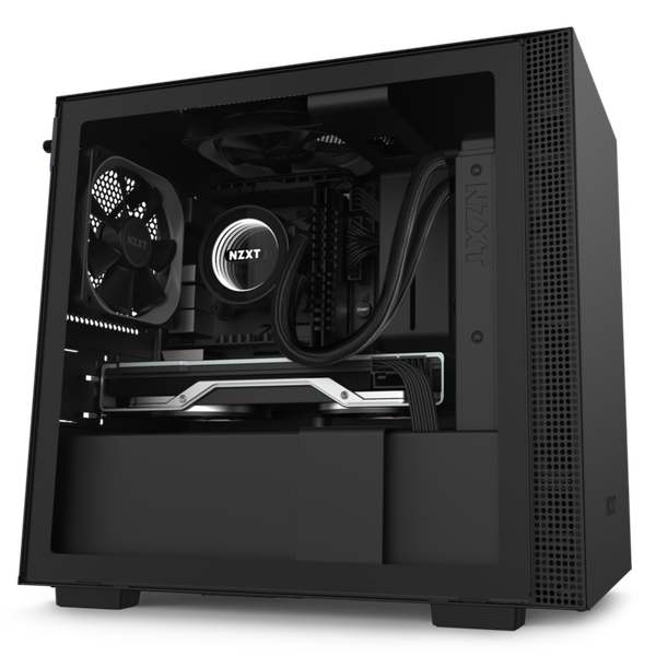  Case NZXT H210 MATTE BLACK ( Mini Tower ) 