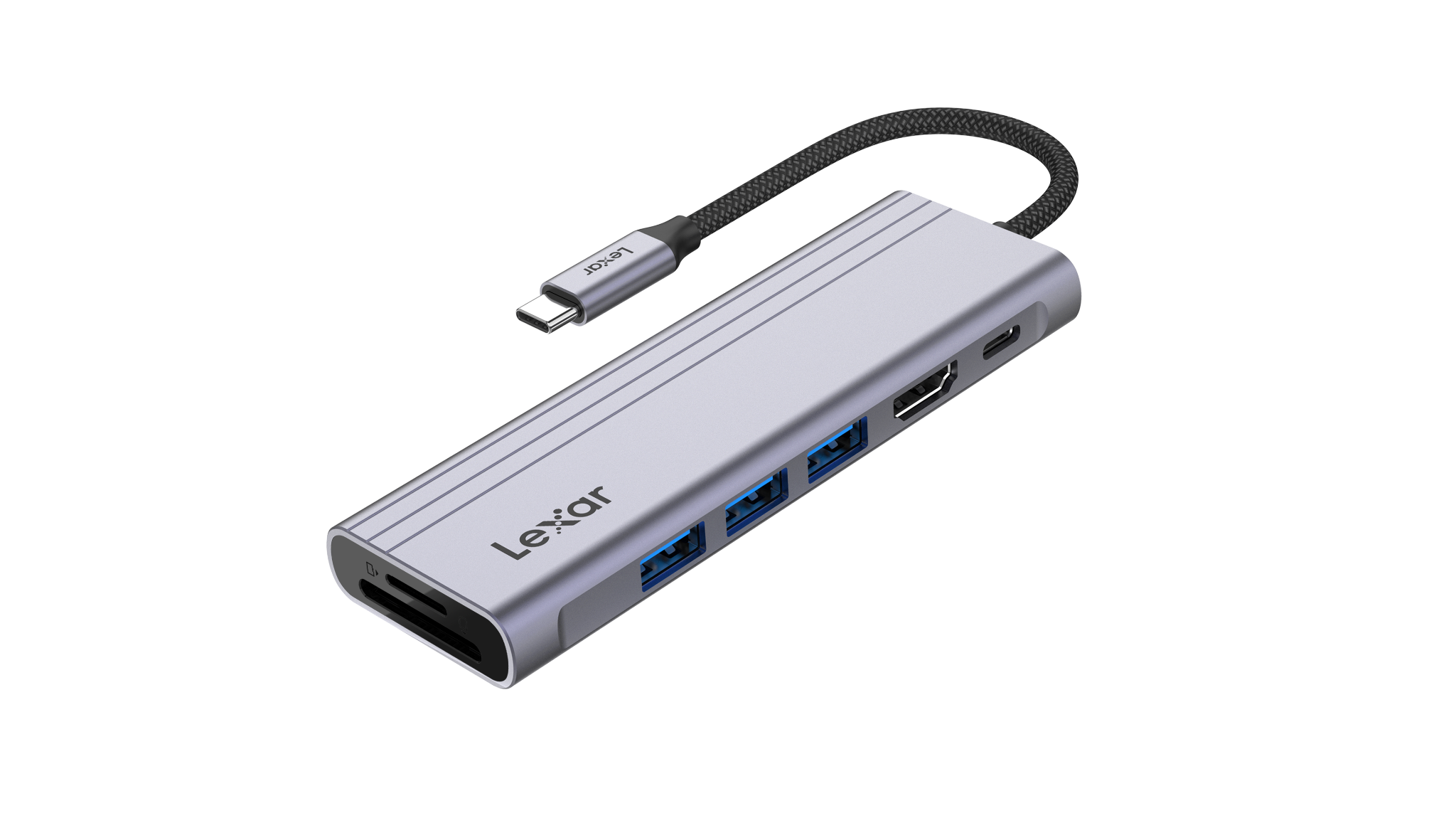 Bộ Chia Usb Type - C 7 - In - 1 Lexar H31